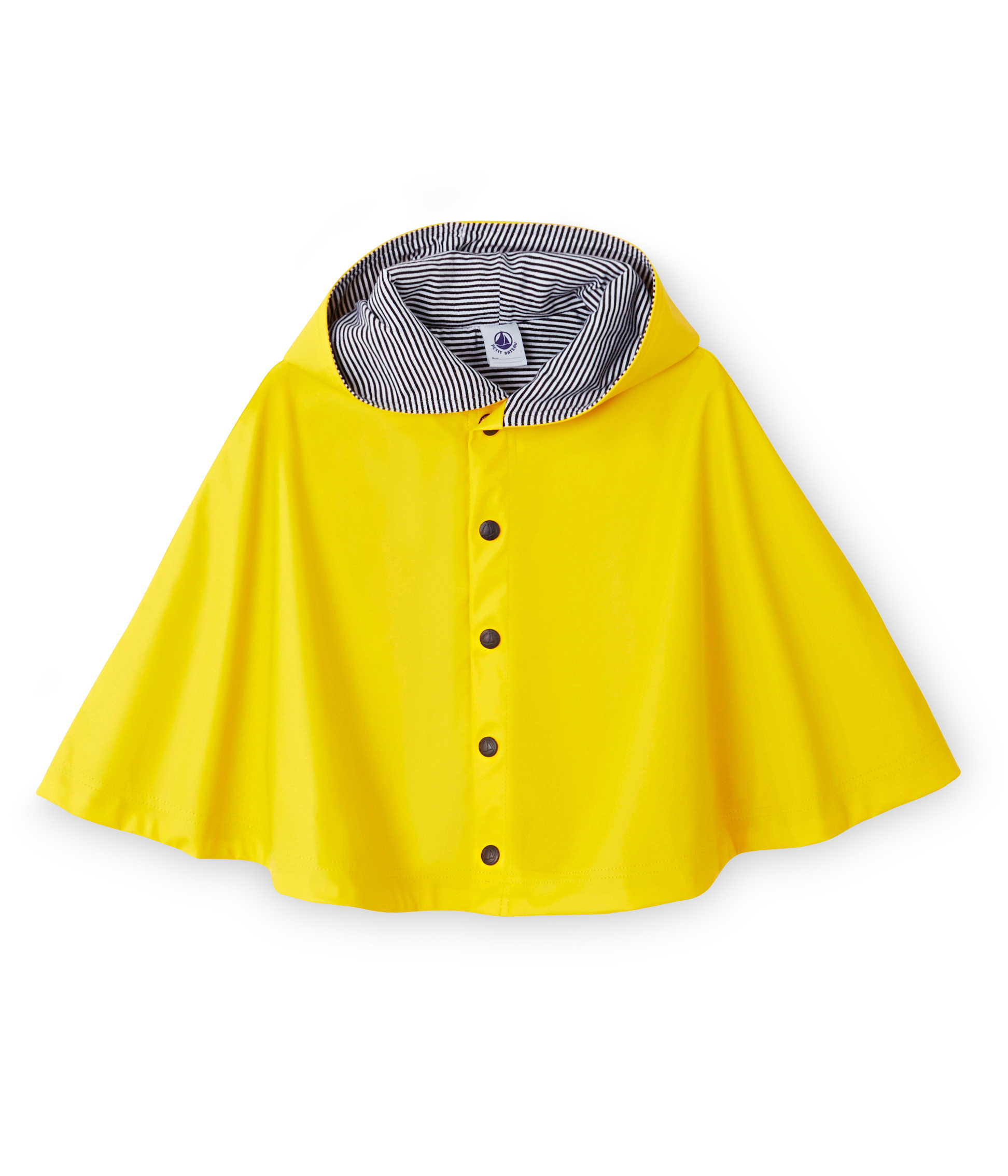Cape De Pluie Unie Bebe Mixte Jaune Petit Bateau