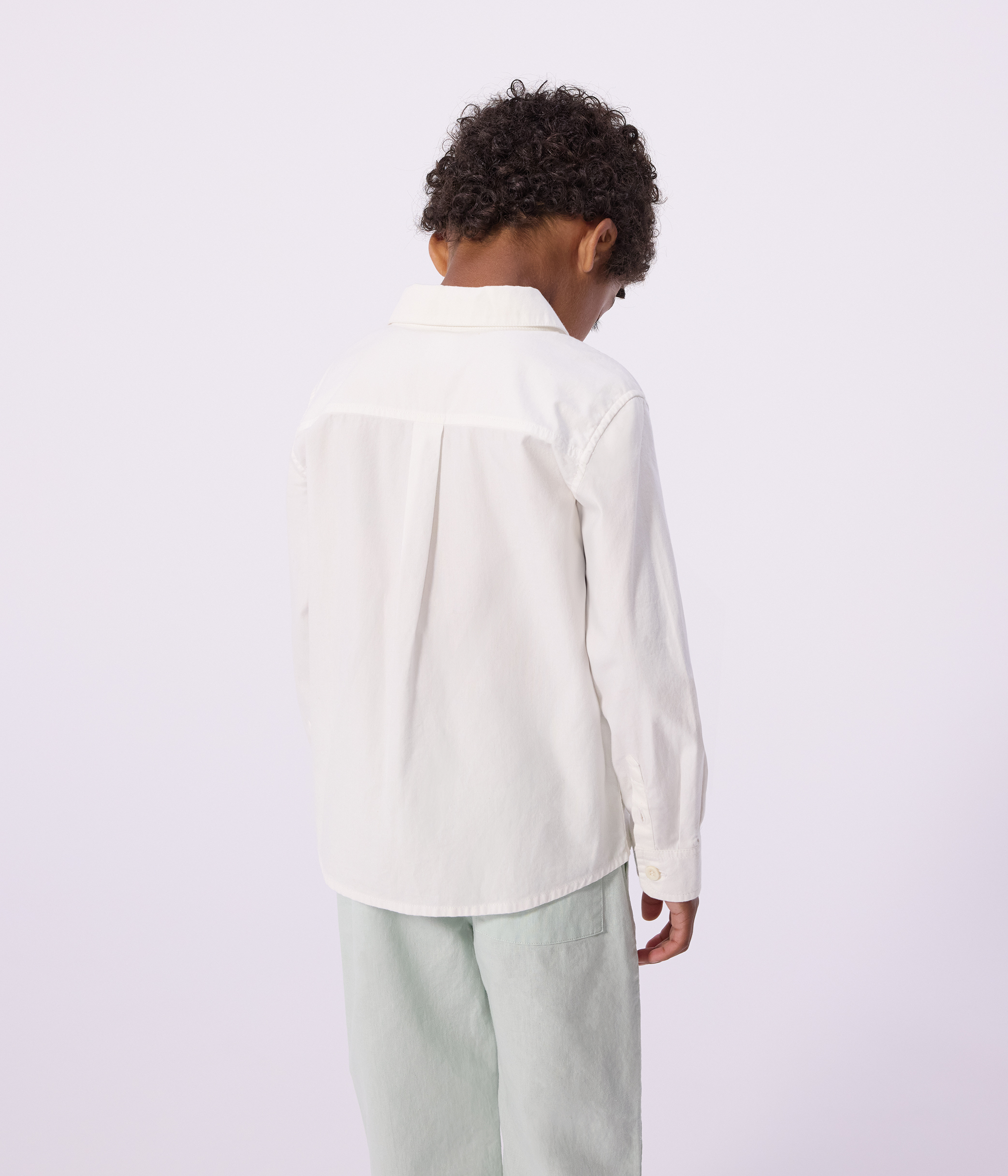 T-shirt Enfant Gildan Blanc Uni - Taille Large, Coton, Occasion Très Bon état, Pour Garçon