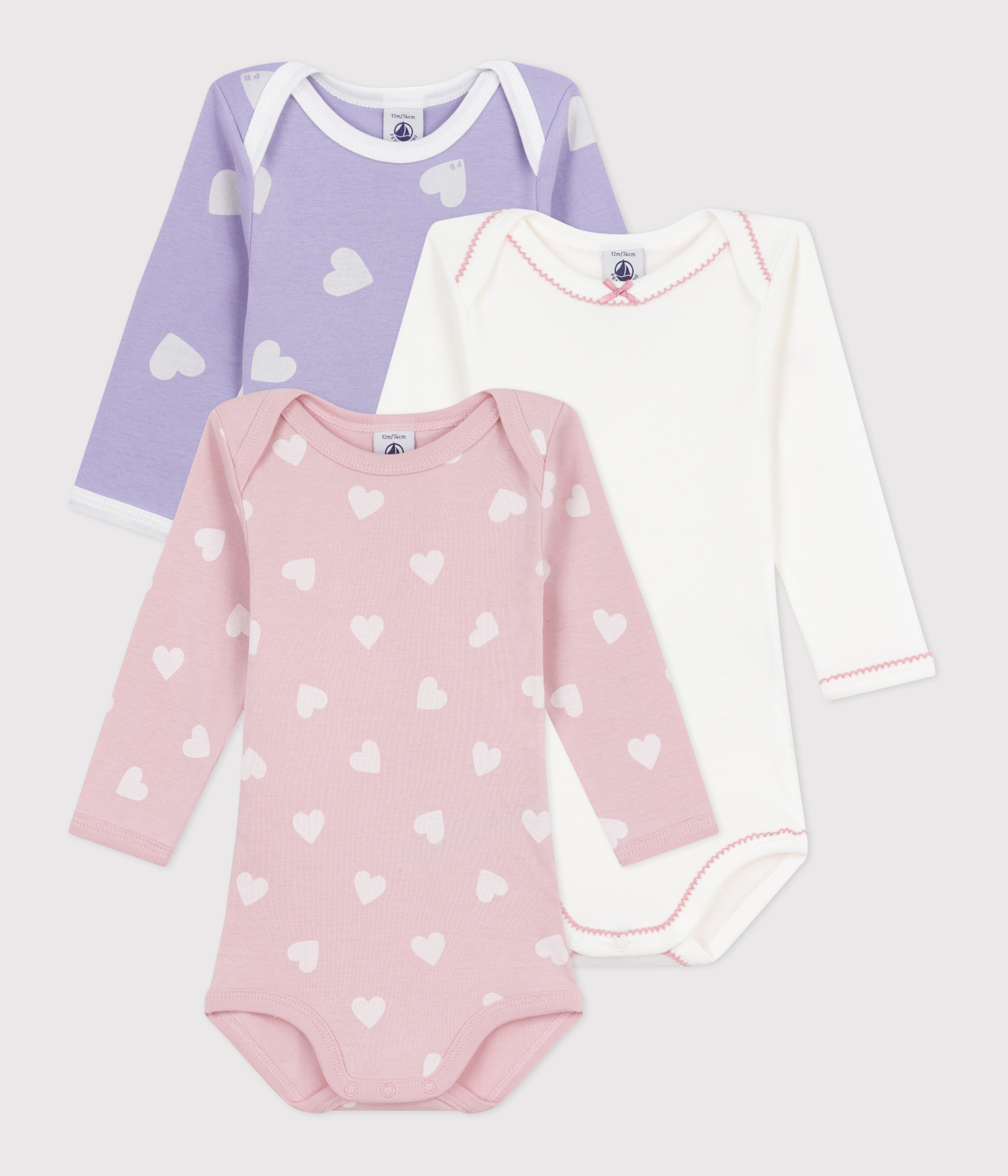 Cosilana Babybody met lange mouwen - pluizige babykleding van