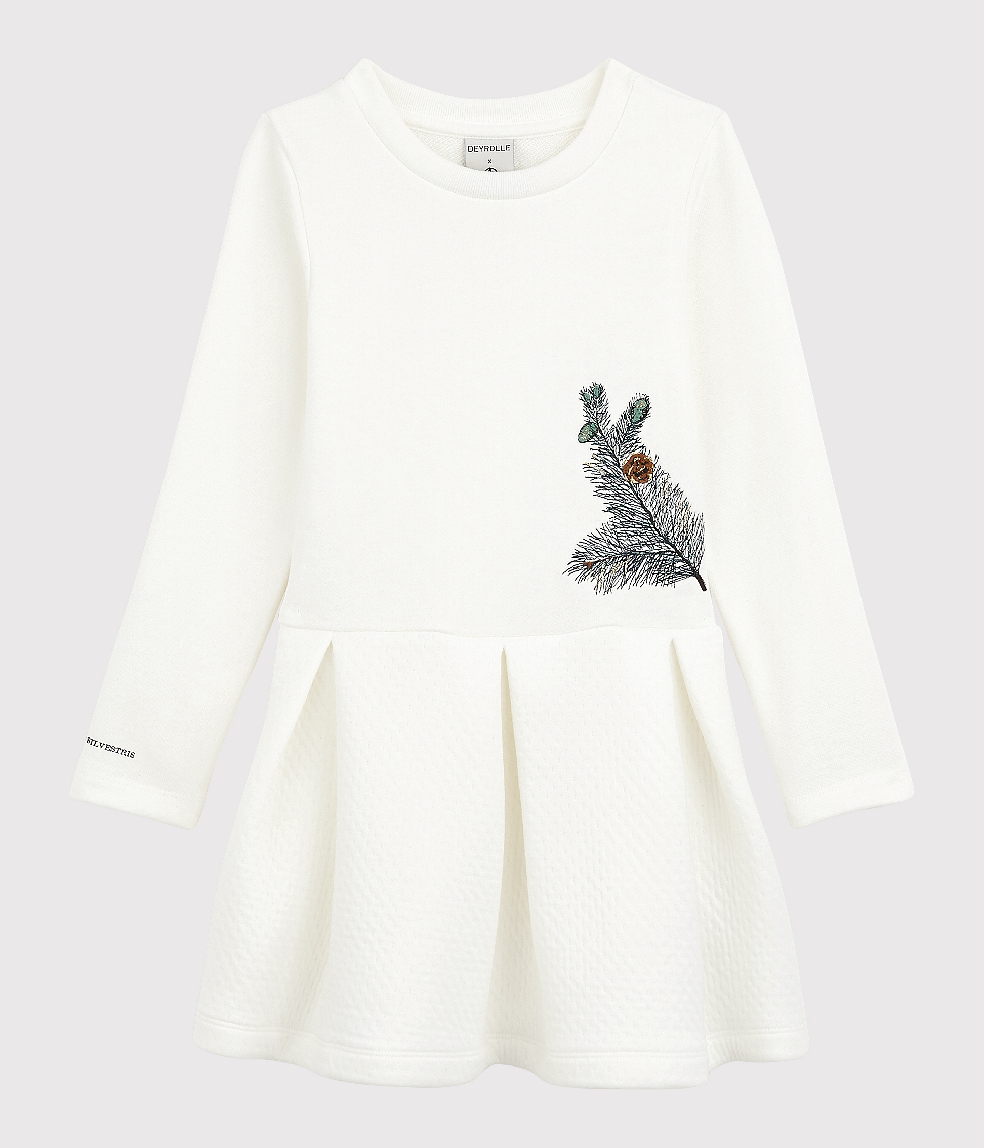 Robe enfant fille Petit Bateau x Deyrolle MARSHMALLOW Petit Bateau