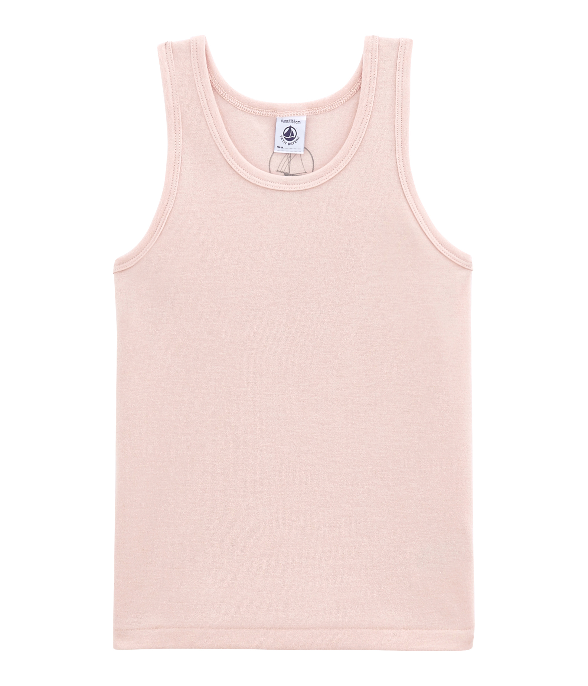 Débardeur Petit Bateau Taille 16 Ans - Couleur écru/blanc - Occasion Très Bon état