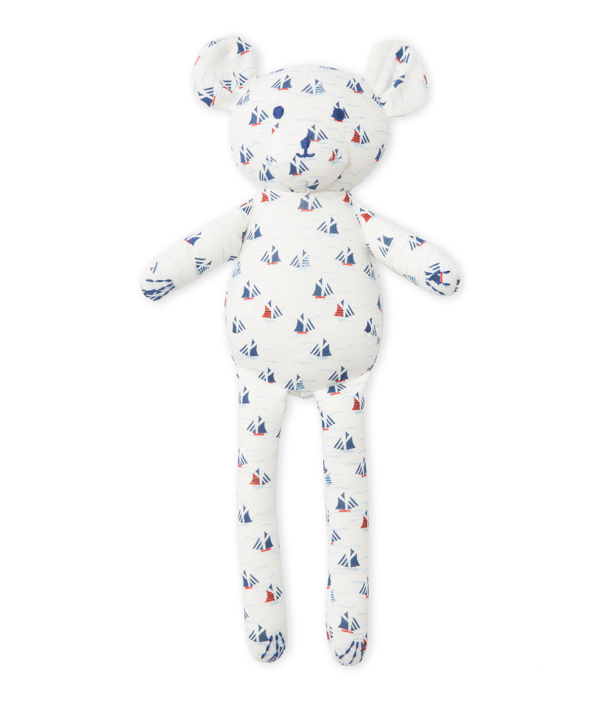ADORABLE TRES DOUX DOUDOU NOUNOURS POUR BEBE BLANC NAISSANCE