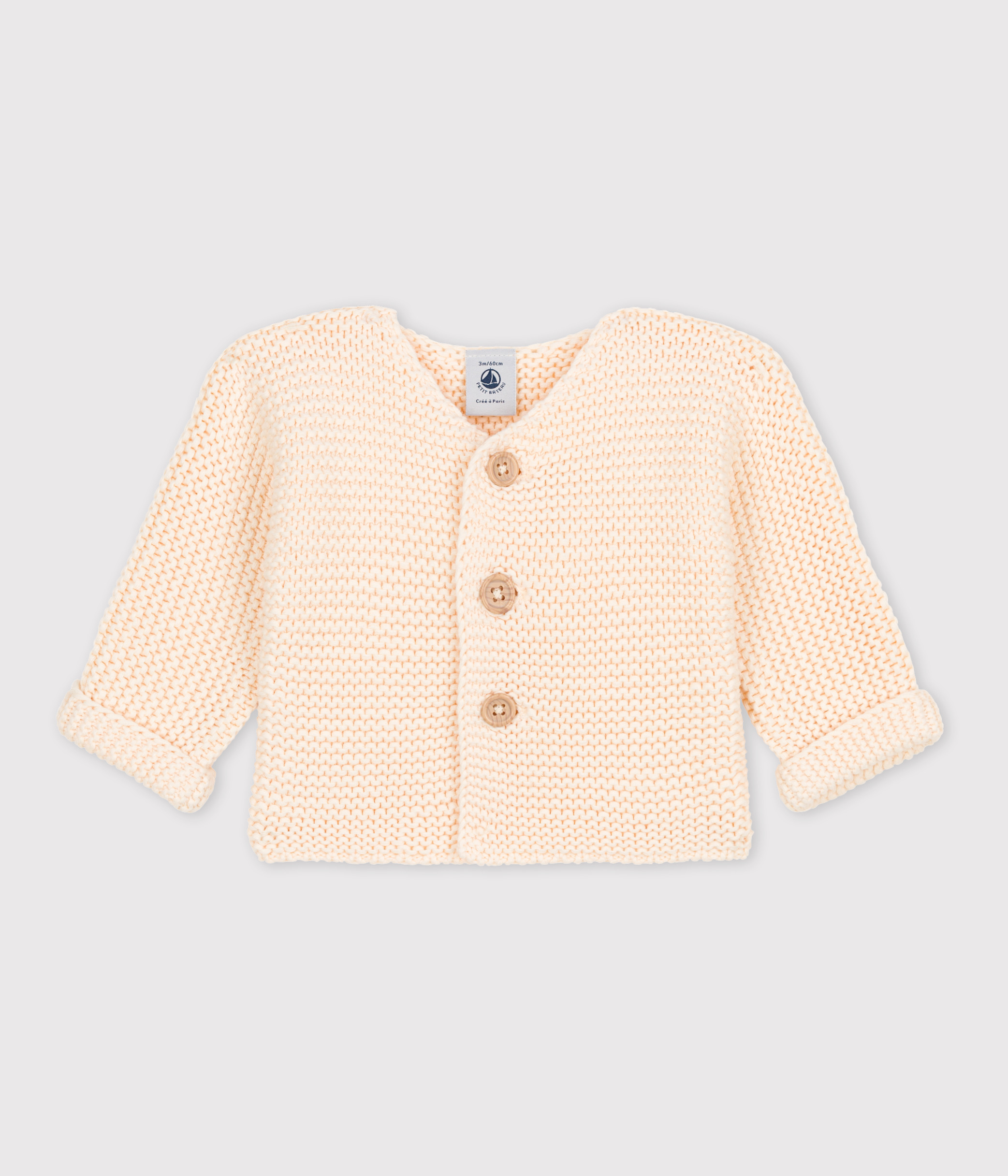 gilet point mousse petit bateau