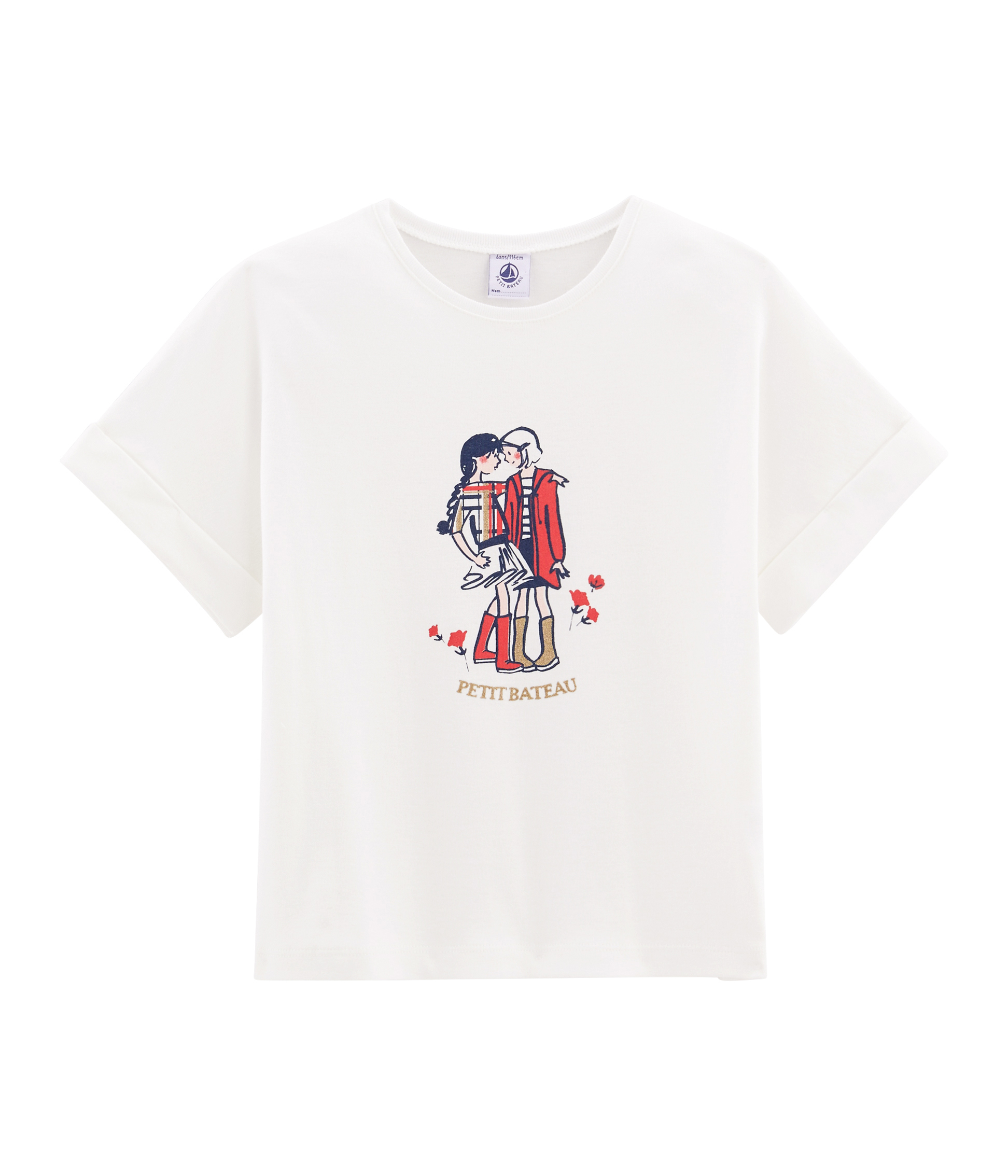 T-shirt met korte mouwen meisjes