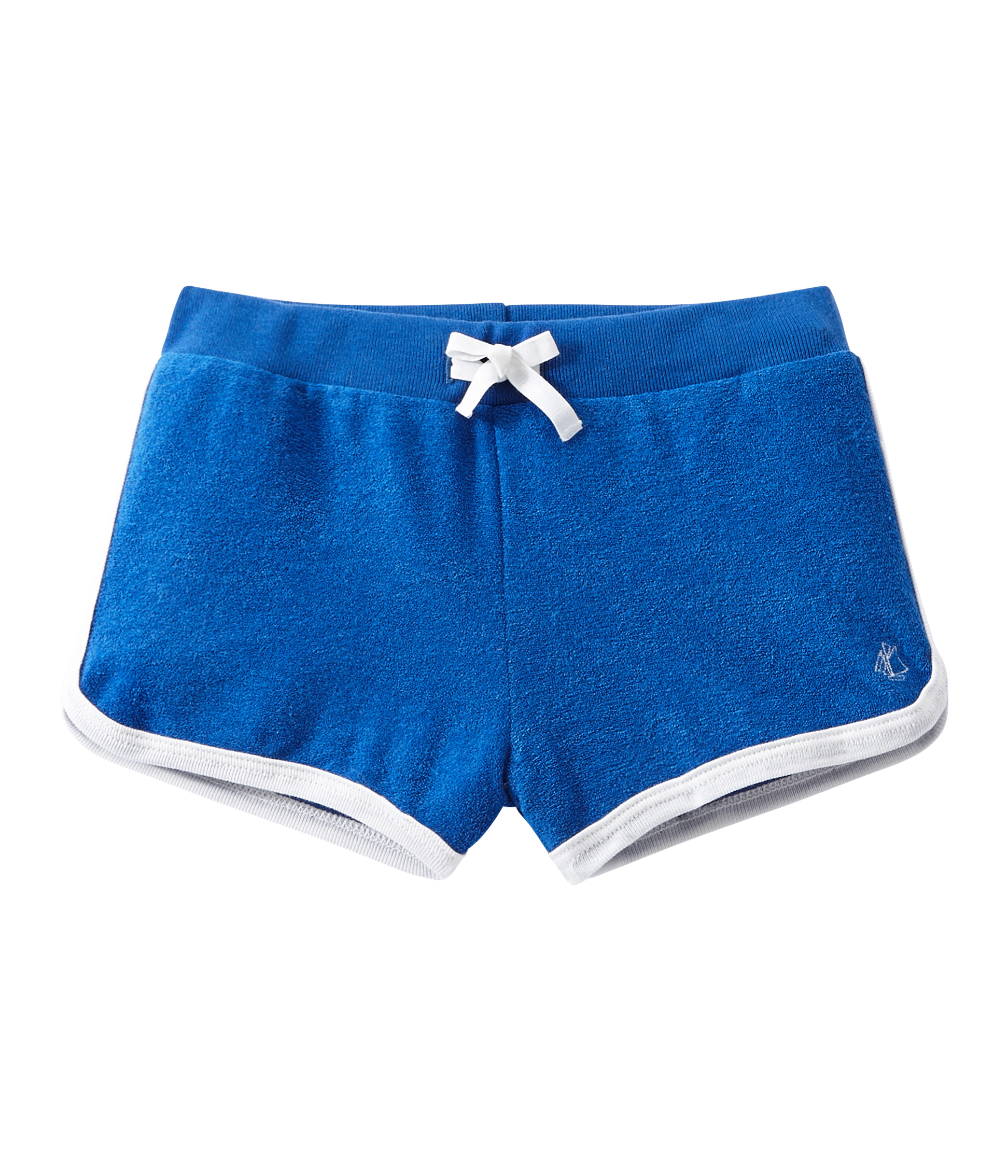 Short Fille En Bouclette Eponge Perse Petit Bateau