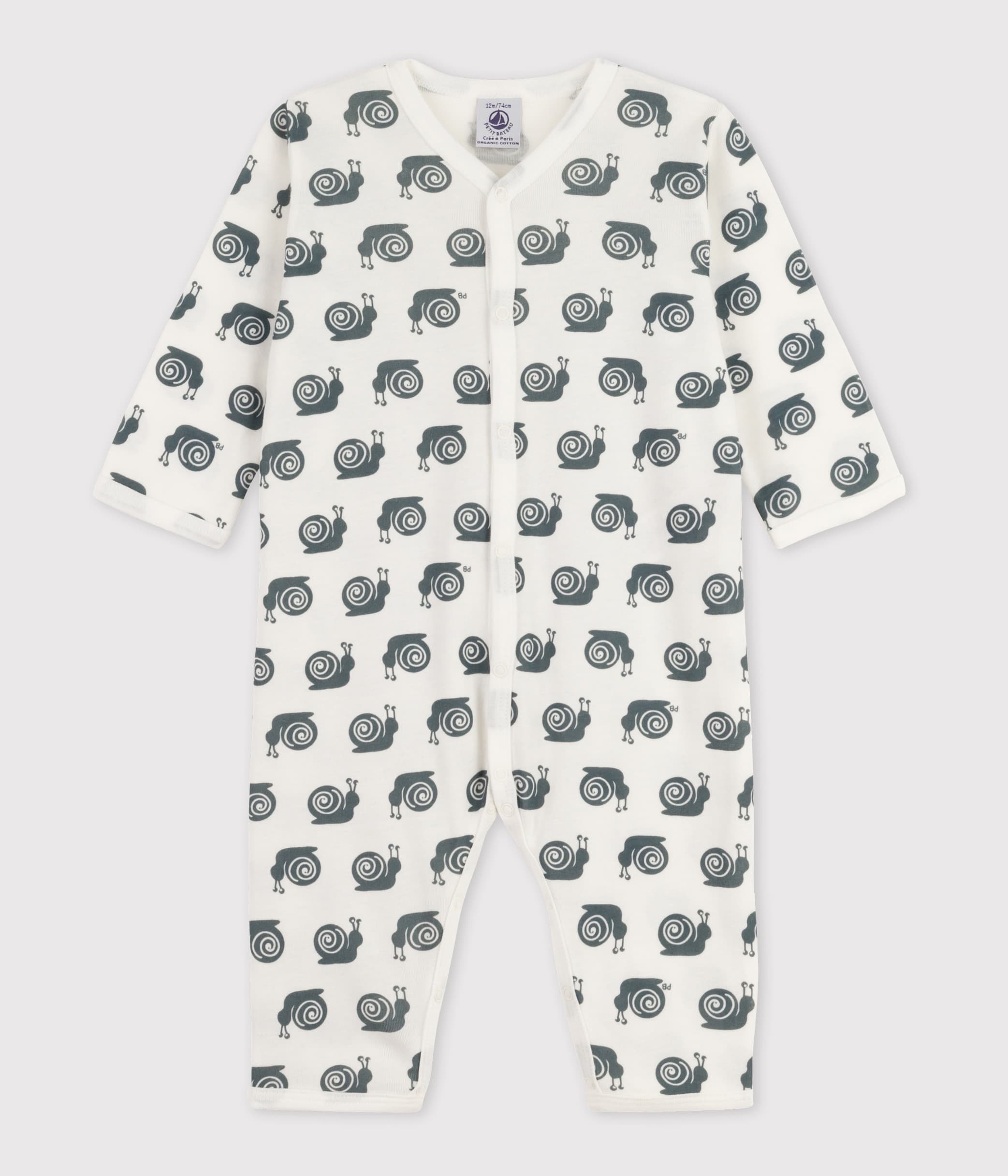 dichtheid pion instinct Pyjama zonder voetjes voor baby's MARSHMALLOW/DUCKY | Petit Bateau