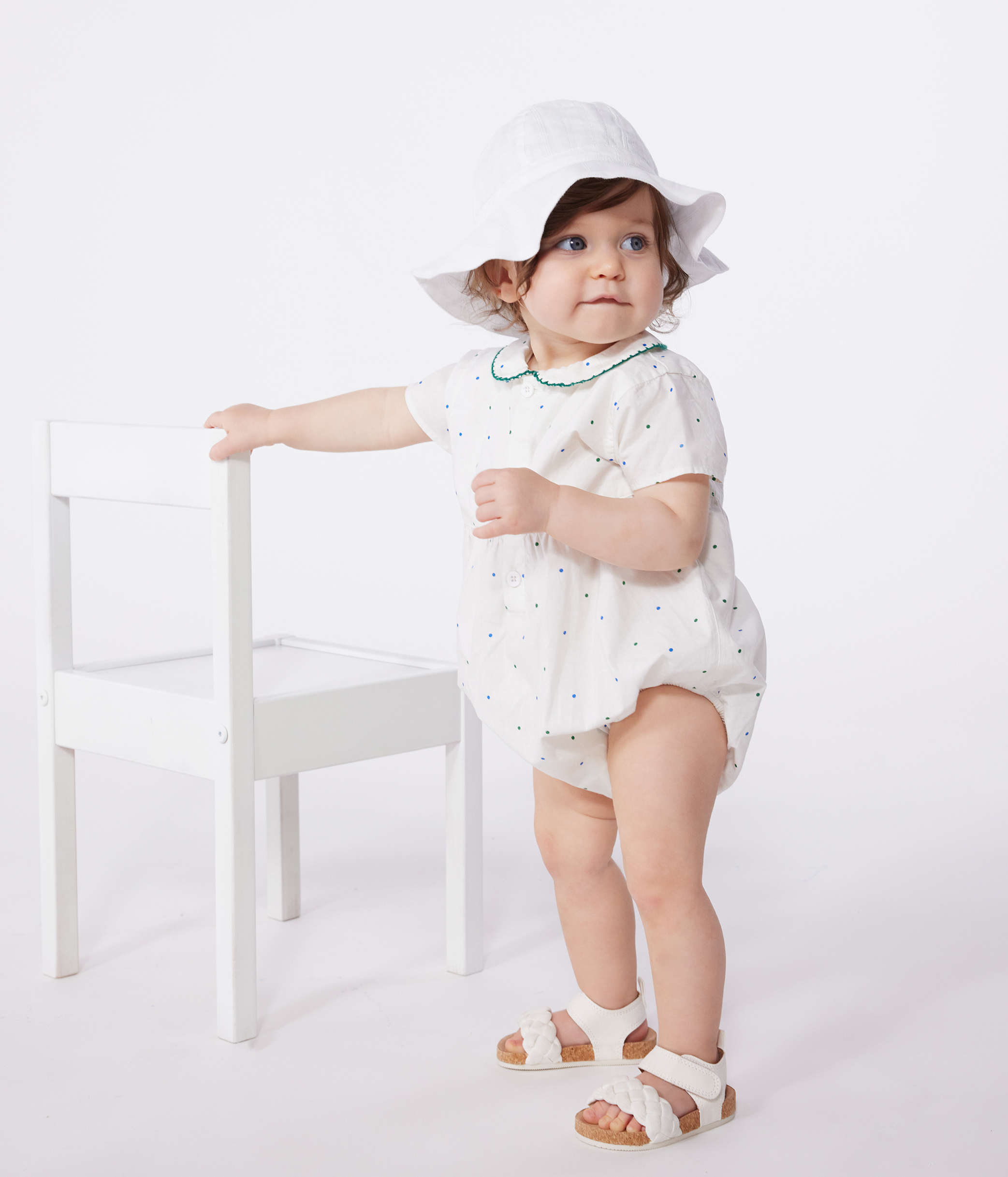 LUVCES Ensemble 2 Pièces Bébé Garçon 1er Anniversaire Wild One - Barboteuse + Short Bretelles Été