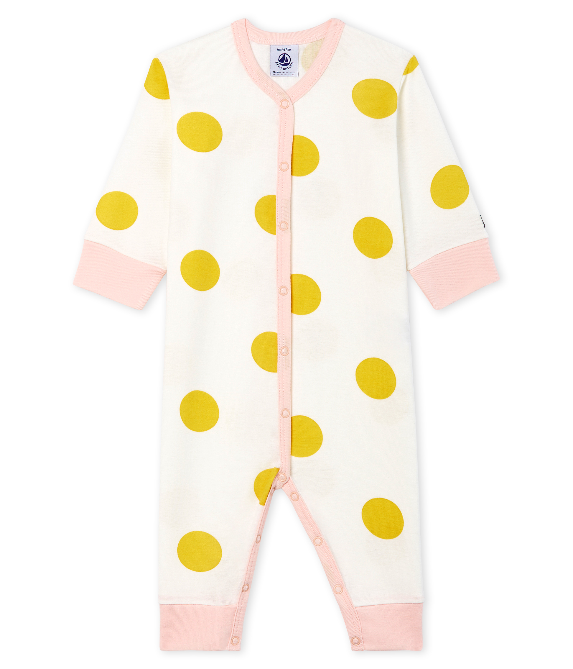 Dors Bien Sans Pieds Bebe Fille En Cote Marshmallow Ble Petit Bateau