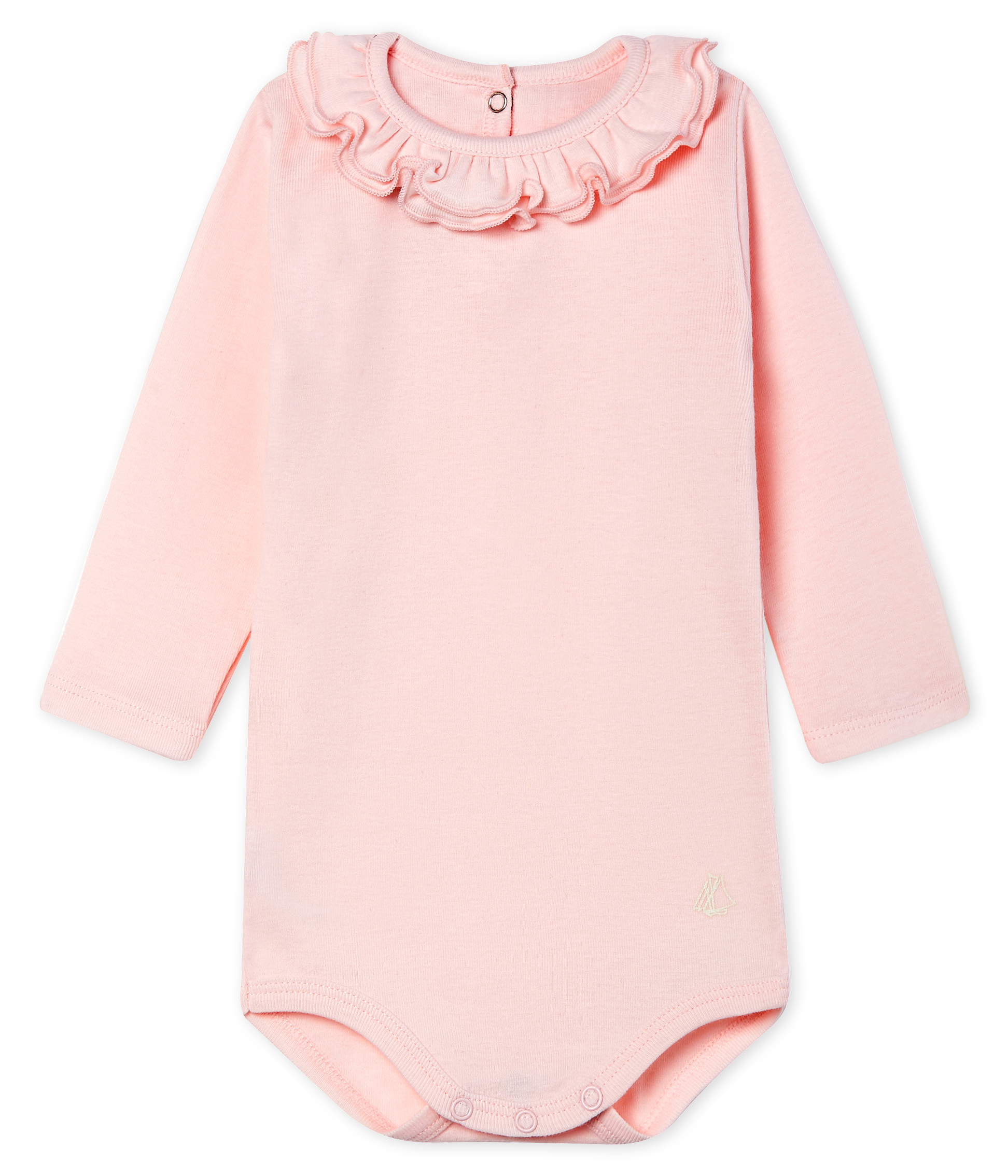 Body lange mouwen met kraagje babymeisje
