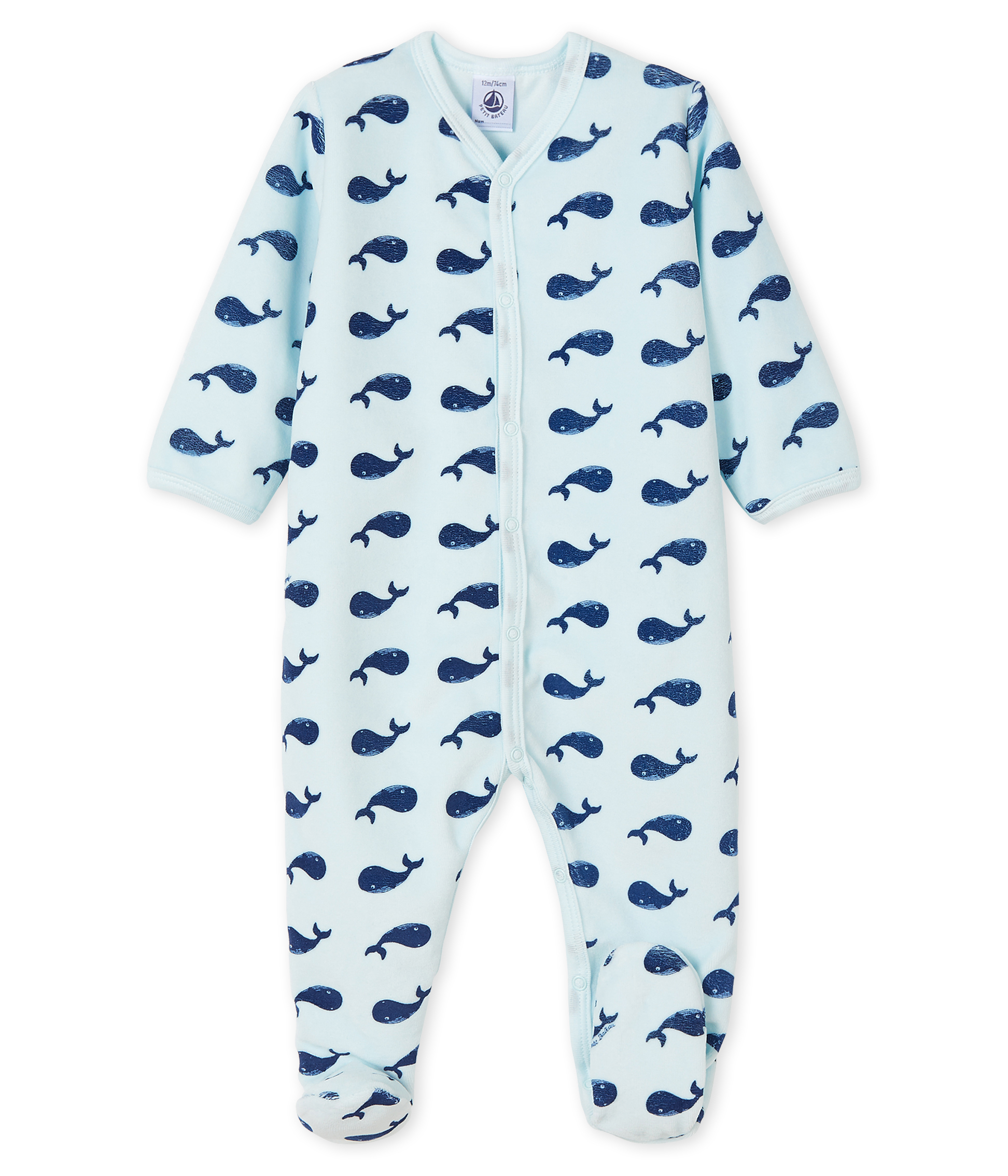 Pyjama bébé 2025 garçon petit bateau