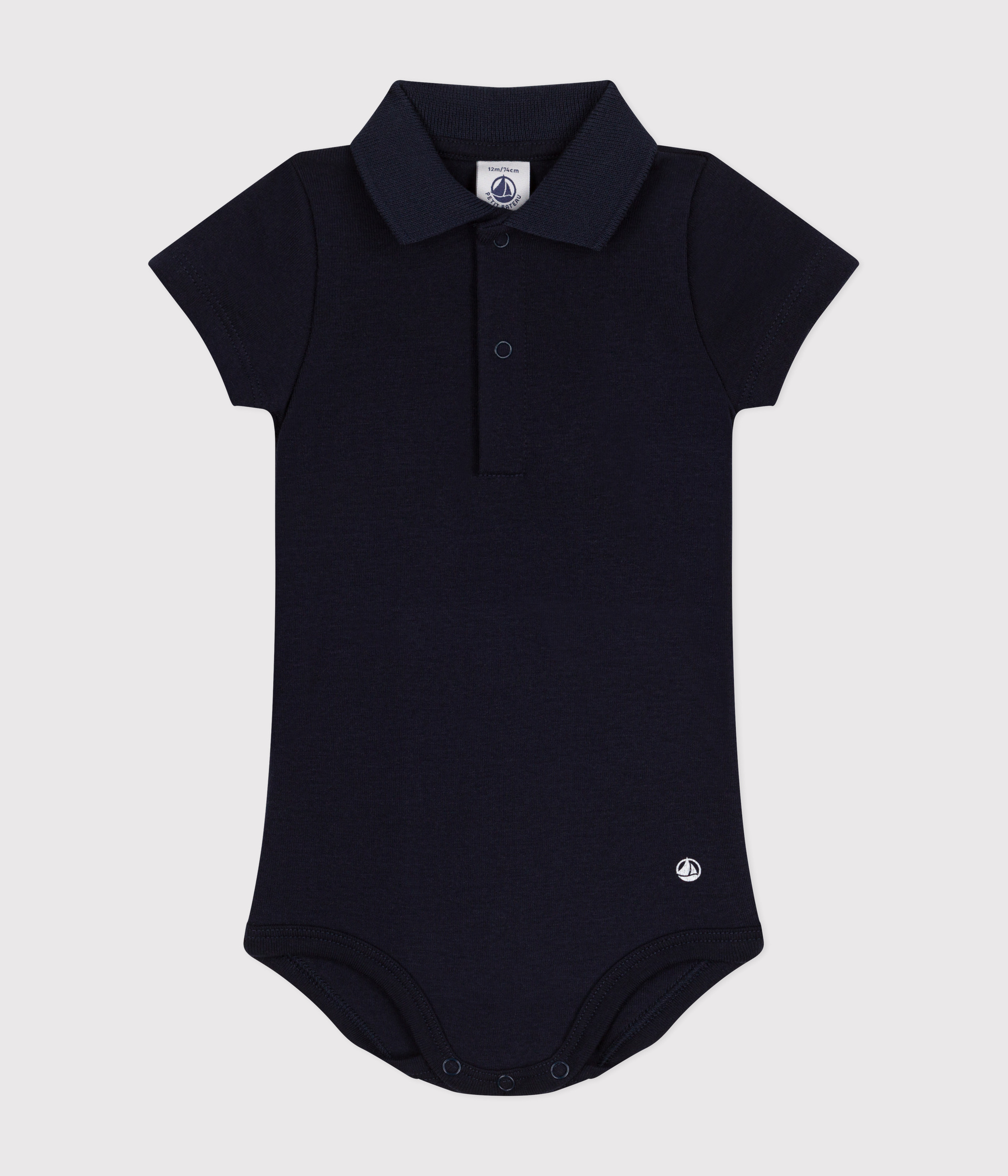 Body bébé col roulé Soir Petit Bateau