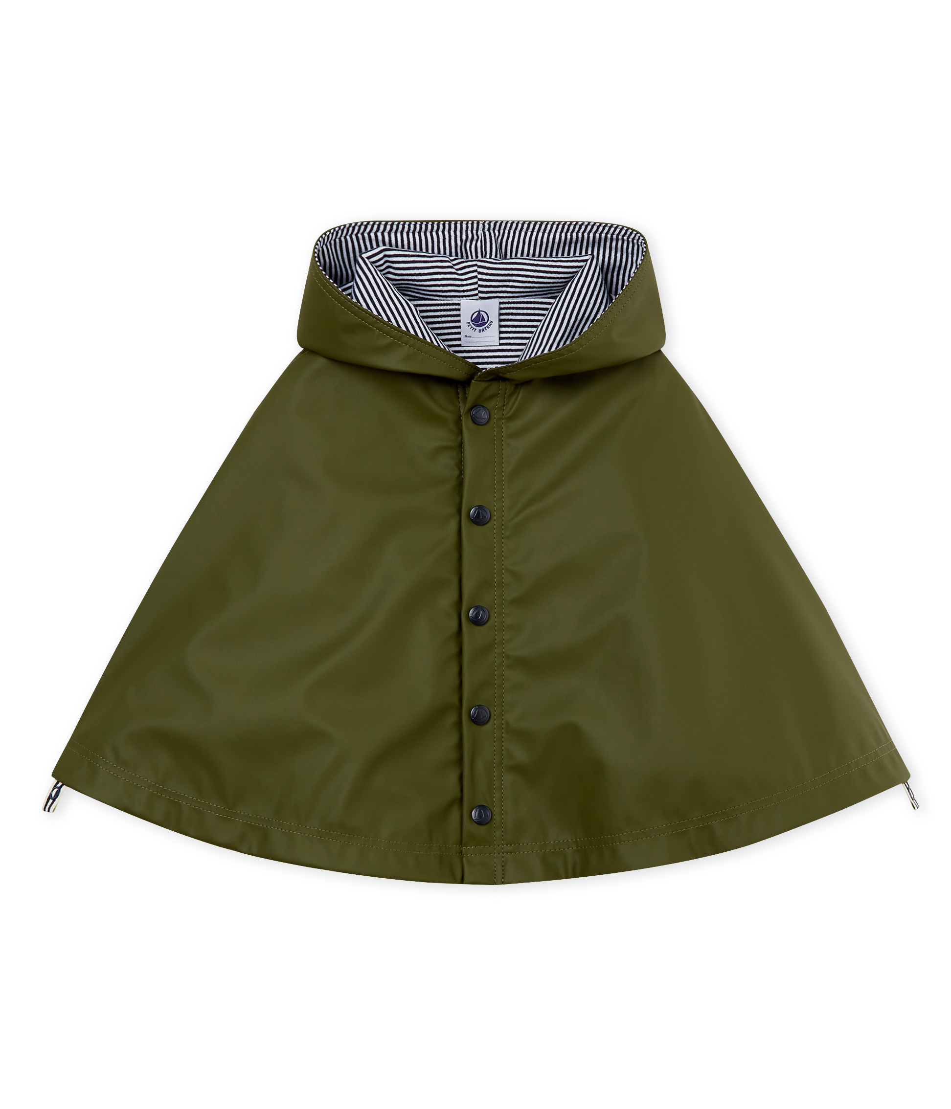 Cape de pluie unie bebe mixte