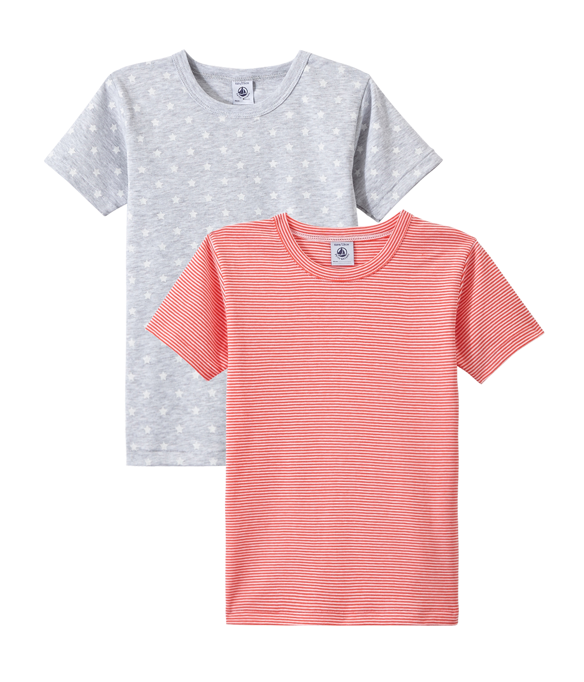 Petit Bateau Tee-Shirt Manches Courtes Bébé Garçon - 100% Coton Confortable